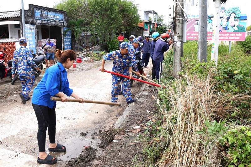 Vệ sinh đường giao thông.