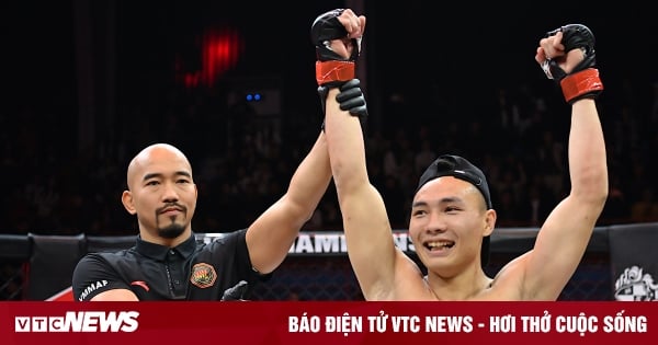 Nghiem Van Y knocked out Brazilian Jujitsu master, won MMA LION championship belt