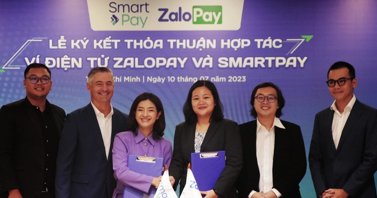 SmartPay coopère avec ZaloPay pour promouvoir le paiement via QR code