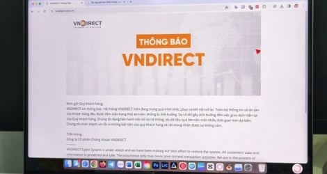 Ủy ban Chứng khoán Nhà nước yêu cầu các công ty chứng khoán rà soát bảo mật