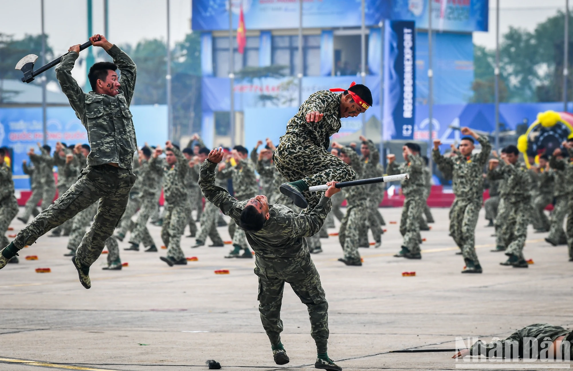 [Photo] Impressive Rehearsal Ceremony of Vietnam International Defense Exhibition 2024 photo 13