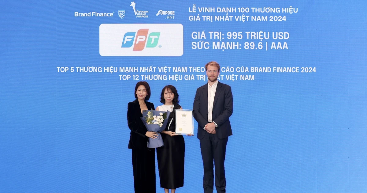 Giá trị thương hiệu FPT xấp xỉ 1 tỷ USD