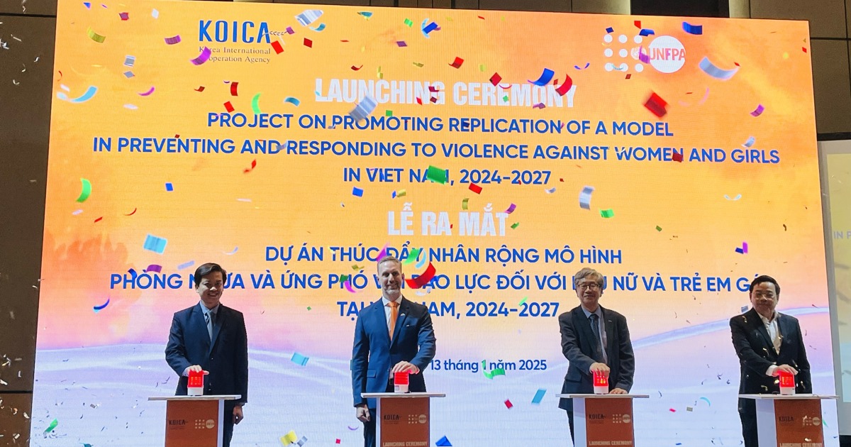 L'UNFPA et la KOICA renforcent leur soutien au Vietnam pour mettre fin à la violence sexiste