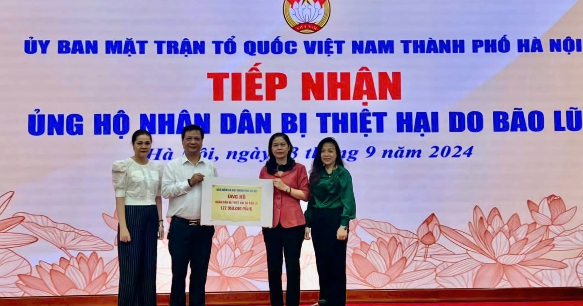 Quỹ "Cứu trợ" tiếp nhận 56,3 tỷ đồng ủng hộ các tỉnh thiệt hại do bão