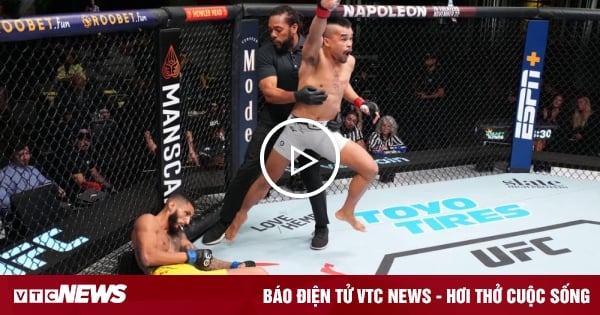 Cận cảnh cú knock-out lịch sử của võ sĩ Đông Nam Á tại UFC