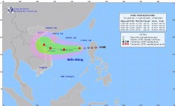 Dự báo diễn biến áp thấp nhiệt đới trên Biển Đông: Khoảng 24 giờ tới, mạnh thành bão trên trên vùng biển quần đảo Hoàng Sa