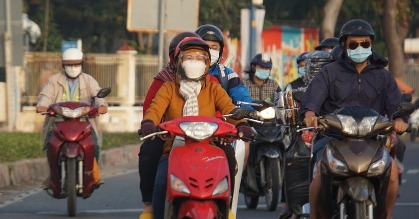 Neue Kaltluftmassen beeinflussen das Wetter in HCMC am stärksten seit Beginn der Saison