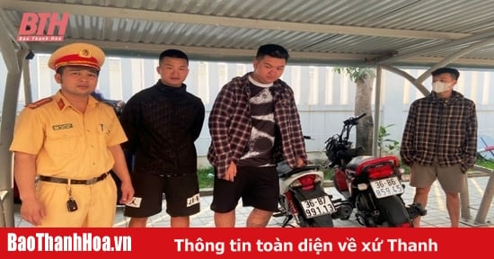 Xử phạt 18,2 triệu đồng đối với 3 thanh niên có hành vi vi phạm trật tự ATGT