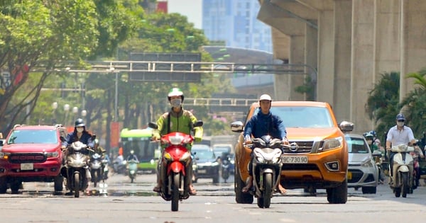 تبلغ درجة الحرارة في هانوي 41.3 درجة مئوية، وهي أعلى درجة حرارة في شهر مايو/أيار خلال السنوات العشر الماضية.