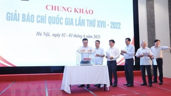 Công bố kết quả chấm Giải Báo chí Quốc gia