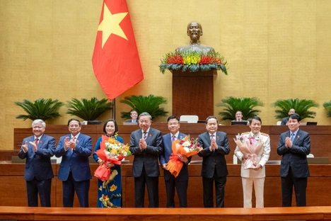 Personnel elected and approved by the National Assembly at the 7th session