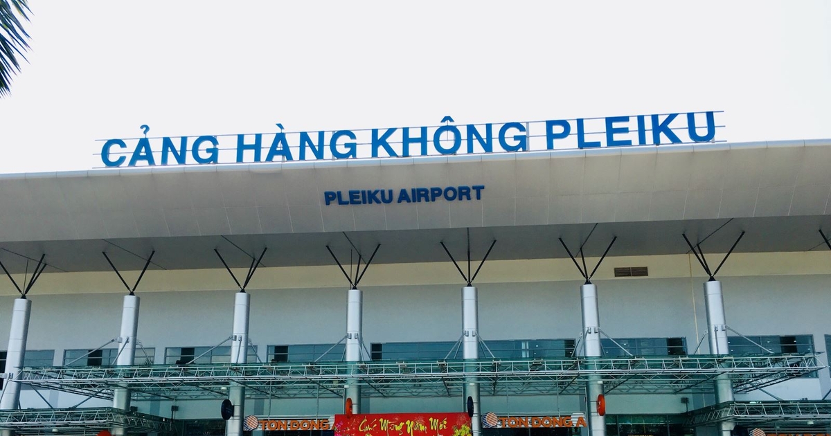 Pleiku Airport announces invitation for bids on the supply of security surveillance cameras and recording equipment | Gia Lai Electronic Newspaper