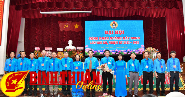 Mr. Huynh Ngoc Chon re-elected Chairman of the Construction Trade Union of Binh Thuan province