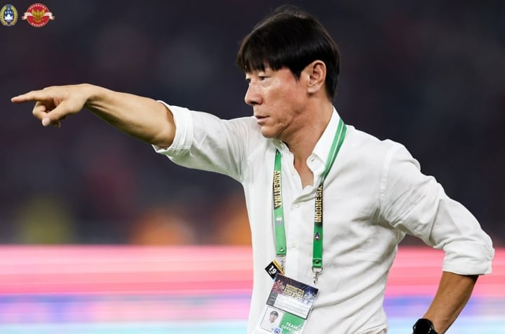 L'entraîneur Shin Tae-yong a gardé 22 joueurs en compétition pour la Coupe d'Asie 2023 pour cette séance d'entraînement.