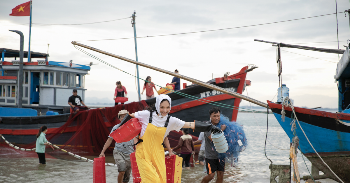 No longer "ruining the wedding" of her ex-lover, Miu Le transforms into a fisherman in "Loneliness is too normal"