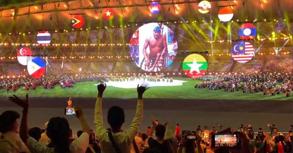 The closing ceremony of the 12th ASEAN Para Games was solemn and emotional.