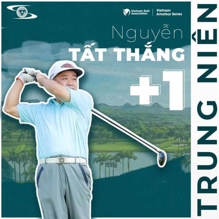 Giải golf Vô địch Trung niên Quốc gia 2023: Nguyễn Tất Thắng dẫn đầu bảng Nam - 1