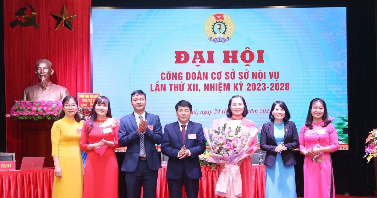 99,6% công đoàn cơ sở hoàn thành đại hội, nhiệm kỳ 2023 - 2028