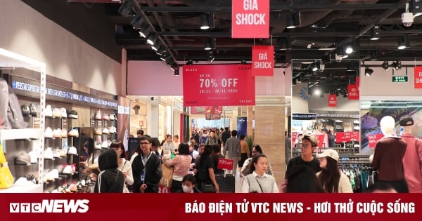 La cadena Vincom 'explota' con casi 2 millones de visitantes en 3 días de Black Friday