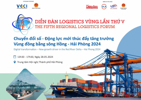 Aujourd'hui 28 mai, Ville. Hai Phong et VCCI organisent le 5e Forum régional de la logistique