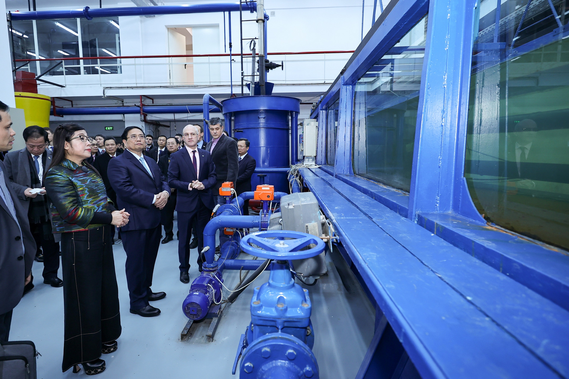 Thủ tướng Phạm Minh Chính thăm, làm việc tại Đại học Kỹ thuật Xây dựng Bucharest - Ảnh 3.