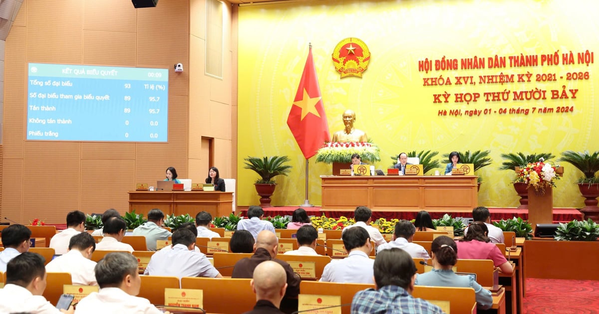 El 4 de octubre se celebrará una sesión especial del Consejo Popular de la ciudad de Hanoi.