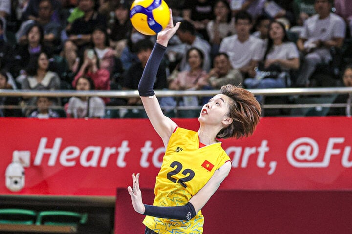 The Vietnamese team could not create a surprise against China. (Photo: AVC)