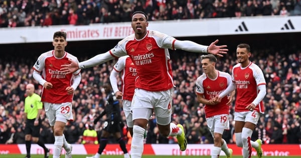 Arsenal thắp lại hy vọng vô địch sau trận thắng hủy diệt Crystal Palace