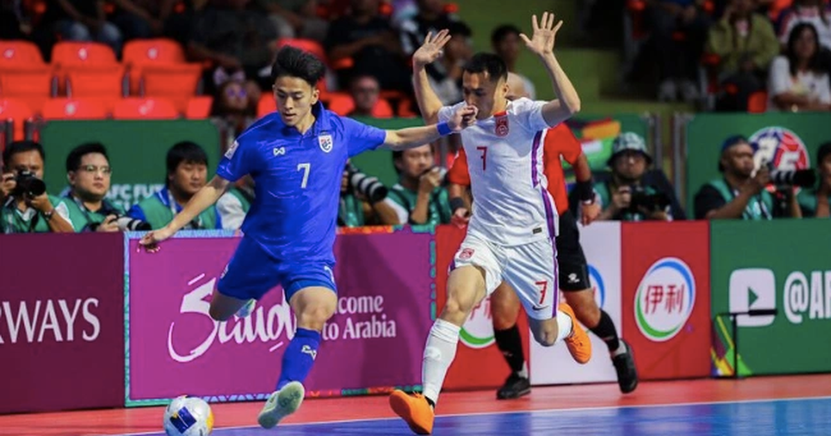 L'équipe thaïlandaise de futsal bat la Chine et prend la tête du groupe du Vietnam