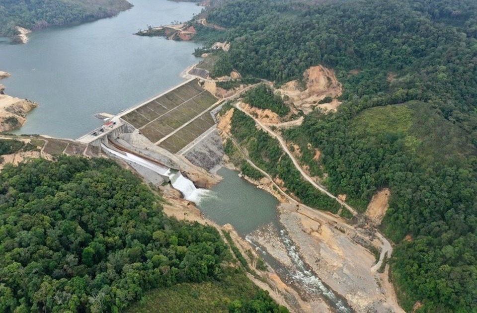 Un projet hydroélectrique dans le district de Kon Plong, province de Kon Tum.