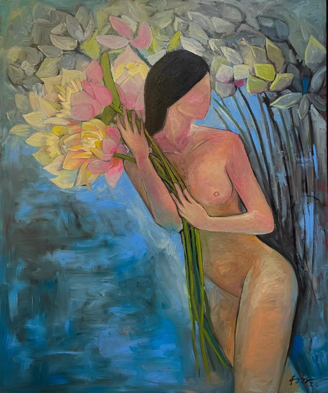 Bất ngờ với những 'vẻ đẹp không tuổi' ở triển lãm 'The Nude 2' đa sắc màu - Ảnh 11.