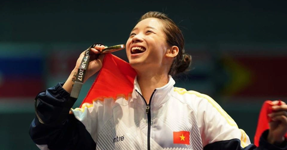 Wushu beauty Duong Thuy Vi reveals memories of winning 3 Asian Games medals