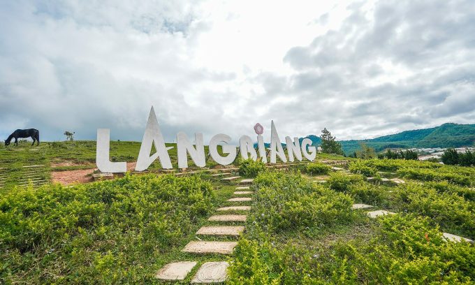 Zona turística de Langbiang. Foto: Turista de Dalat