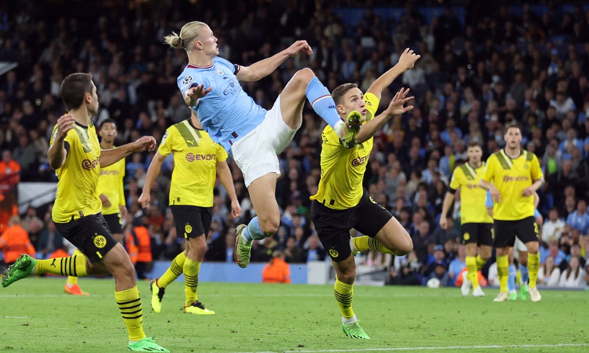 Haaland giành giải bàn đẹp nhất Champions League