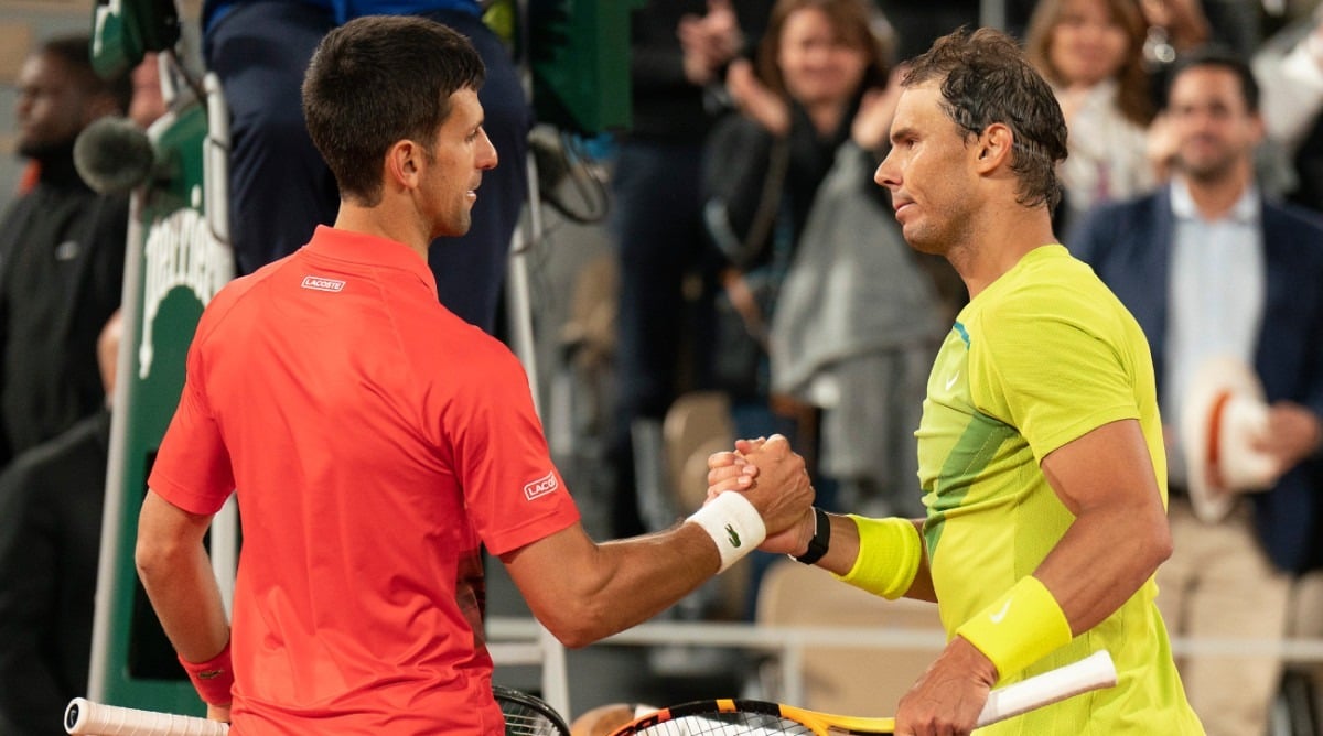 Nadal, Alcaraz chúc mừng Djokovic