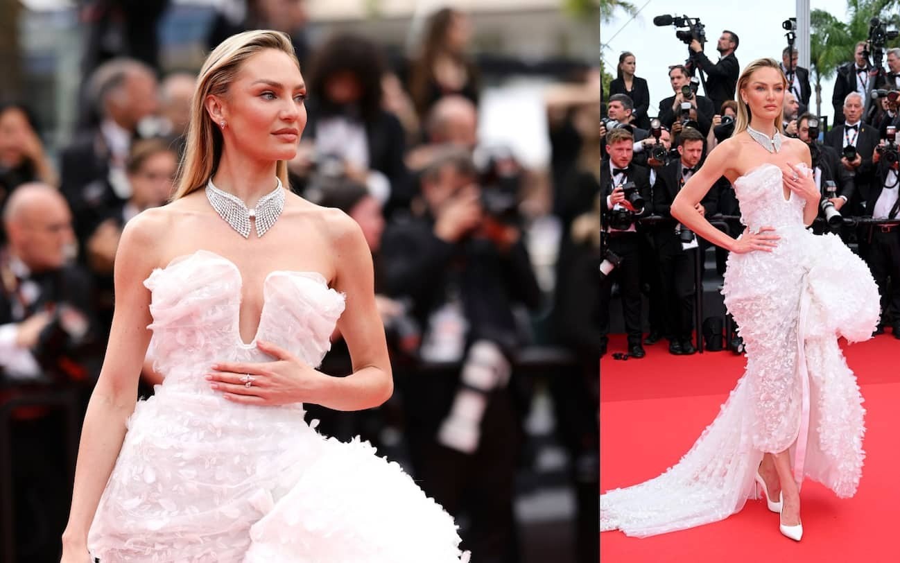 Cannes Day 7: Bella Hadid's see-through dress causes chaos on the red carpet photo 22