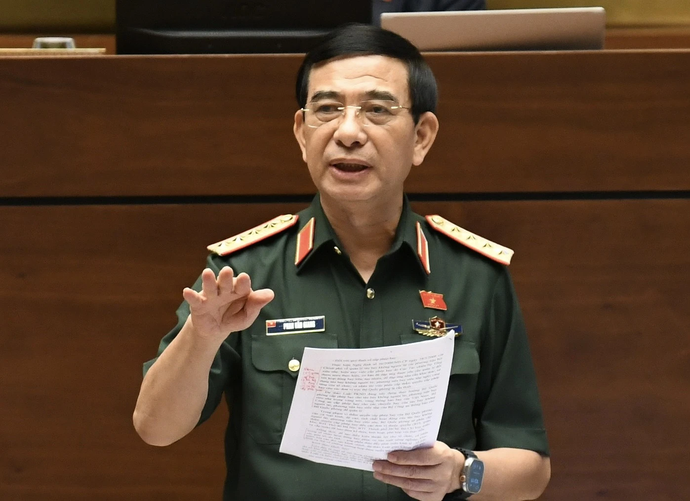 Defense Minister Talks About the Right to Shoot Down Drones