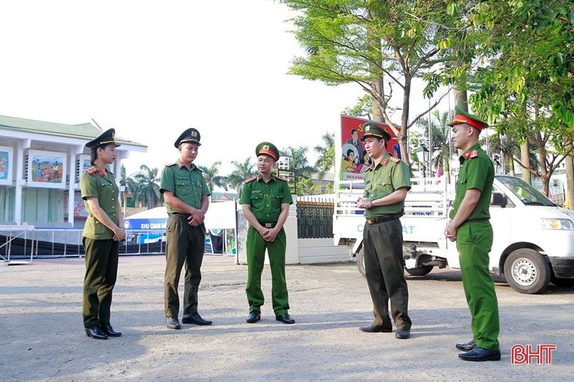 Đảm bảo an ninh trật tự, an toàn giao thông phục vụ sự kiện công bố Quy hoạch tỉnh