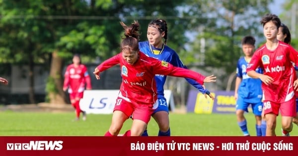 Round 6 of the National Women's Championship: Thai Nguyen T&T defeated Hanoi II