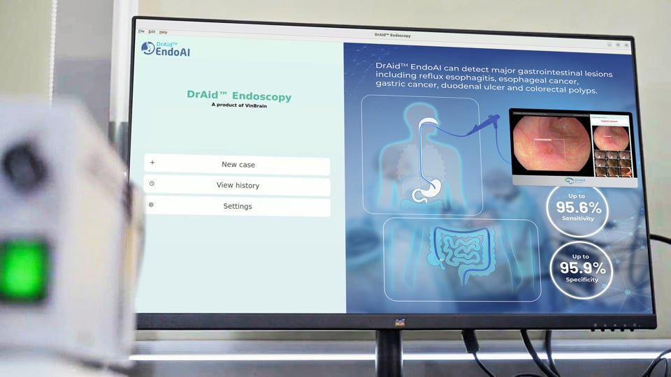 L’une des fonctionnalités exceptionnelles de DrAid™ EndoAI : génère automatiquement des rapports avec des images après chaque endoscopie.