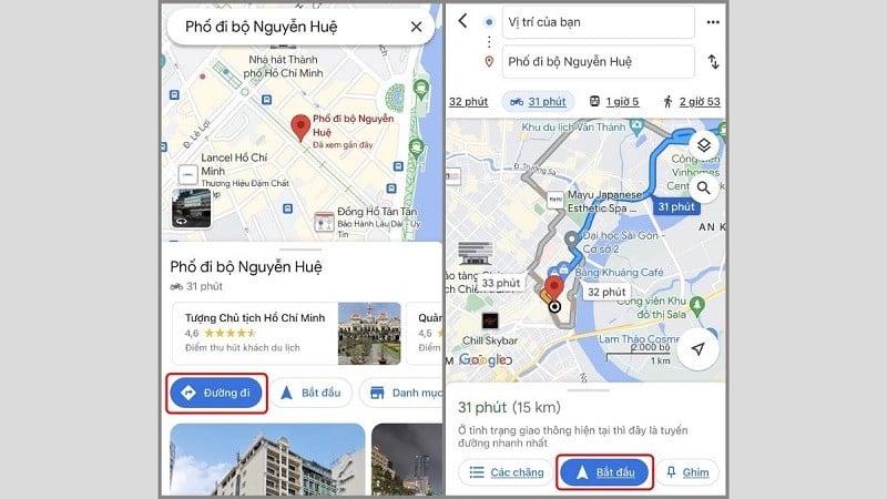 Bật Google Maps chỉ đường bằng giọng nói siêu đơn giản