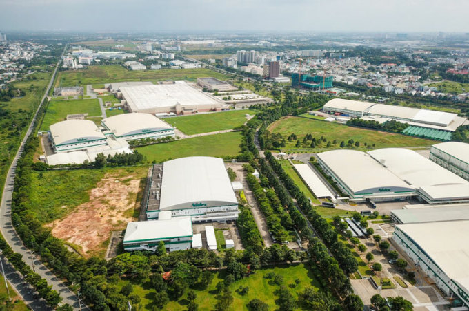 A corner of Ho Chi Minh City High-Tech Park. Photo: Quynh Tran