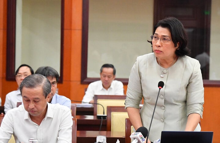 Directora del Departamento de Planificación e Inversión de Ciudad Ho Chi Minh, Le Thi Huynh Mai. (Foto: Viet Dung)