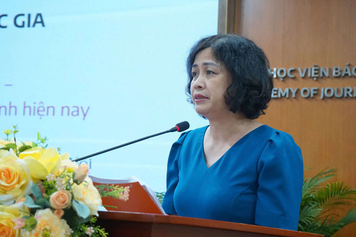 Professeure associée, Dr. Do Thi Quyen - Présidente du Conseil universitaire, Université de la culture de Hanoi. Image: