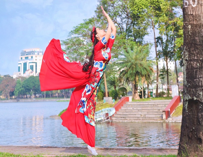 Bao Nhi a participé à de nombreux concours et clubs de danse. Photo : Personnage fourni