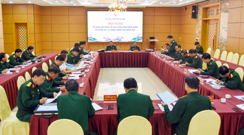 The Provincial Association of War Veterans held a seminar on building a politically and ideologically strong Association of War Veterans in the new period, 2023.