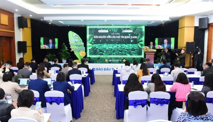 Investment Newspaper organizes Workshop 'Leading large capital sources for green credit'