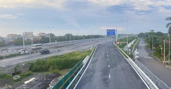 Verkehrsfluss auf der Cau Gie Expressway