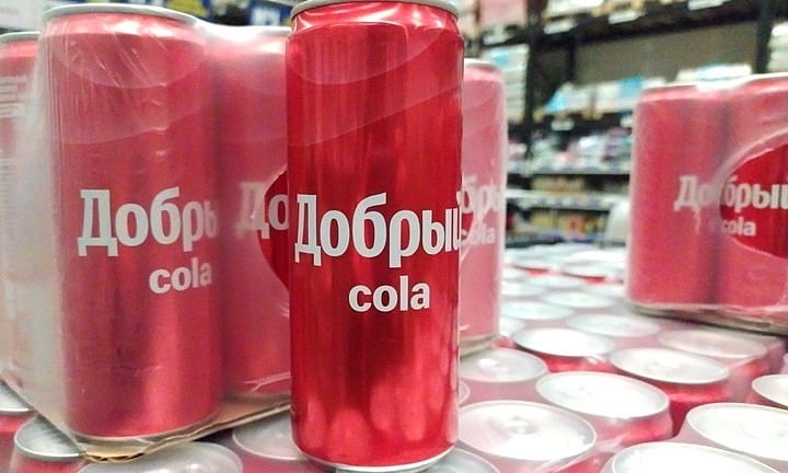 Inländische Marke überholt Coca Cola in Russland