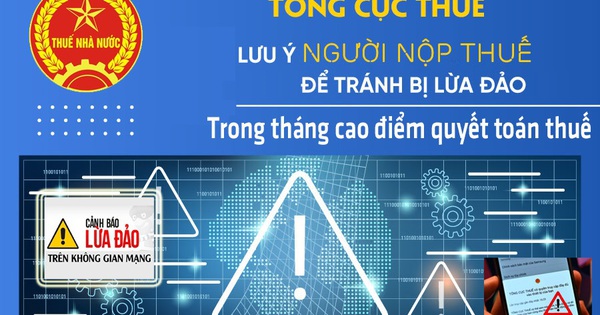 Tổng cục Thuế cảnh báo 5 thủ đoạn lừa đảo